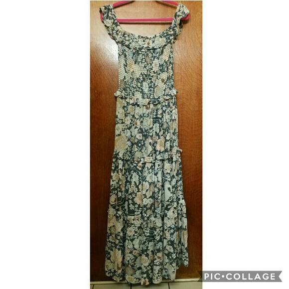 amethyst shirred sundress spell